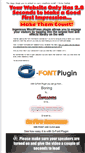 Mobile Screenshot of gfontplugin.com